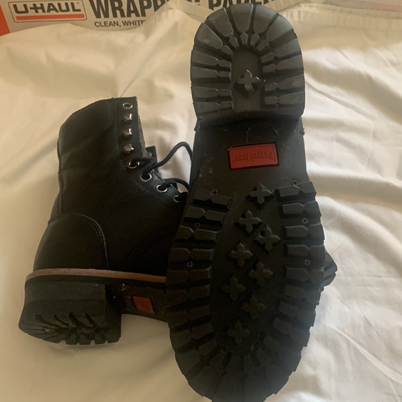 Easy Rider Logger Boots. Size 8 1/2 M just like new. Mens. - Picture 5 of 8